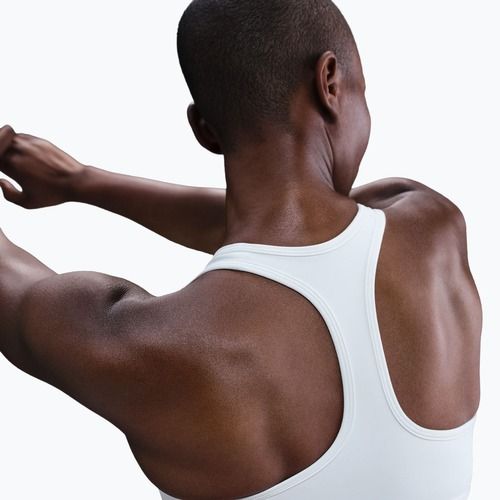 Бюстгальтер для тренувань Nike Swoosh Medium Support white/black