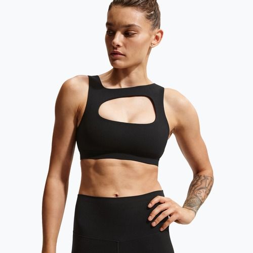 Бюстгальтер для тренувань Nike Zenvy Light-Support Lightly Lined black/cool grey