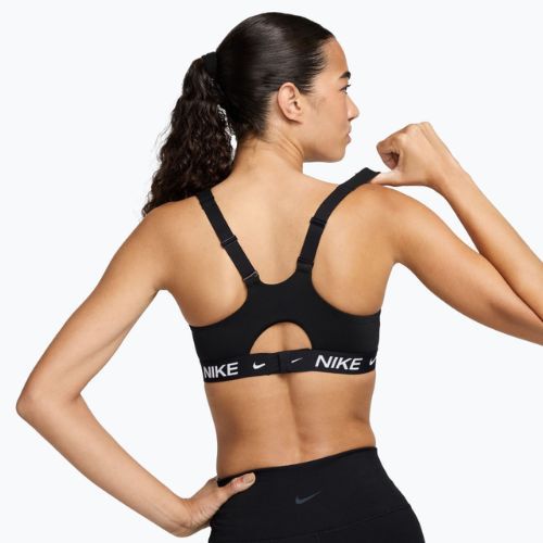 Biustonosz treningowy Nike Indy High Support black/black/white