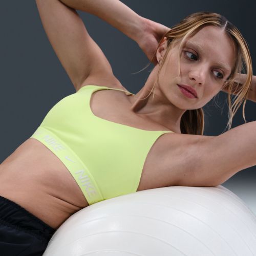 Бюстгальтер для тренувань Nike Dri-Fit Indy Light Support light lemon twist/white pearl