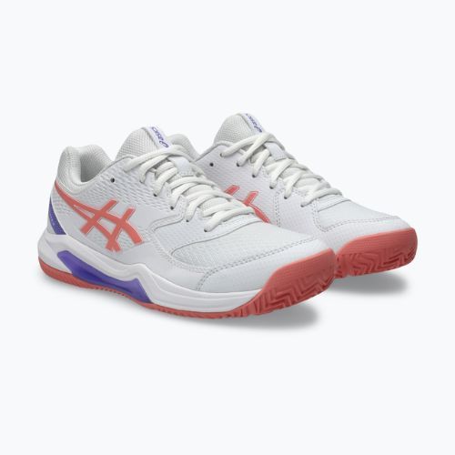 Кросівки для паделю жіночі ASICS Gel-Dedicate 8 Padel W white/guava