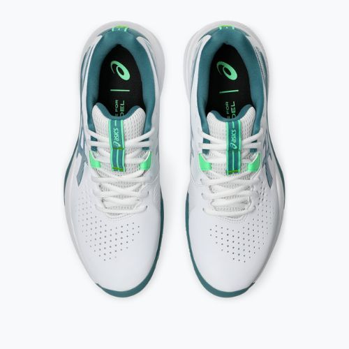 Кросівки для паделю чоловічі Asics Gel-Challenger 15 Padel white/misty pine