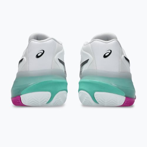 Кросівки тенісні чоловічі ASICS Gel-Resolution X Clay white/aurora green