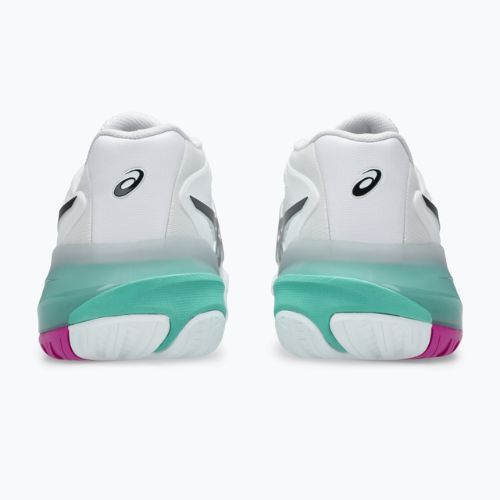 Кросівки тенісні чоловічі ASICS Gel-Resolution X white/aurora green