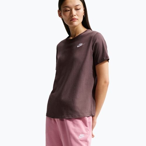 Футболка жіноча Nike Sportswear Club Essentials tattoo/white