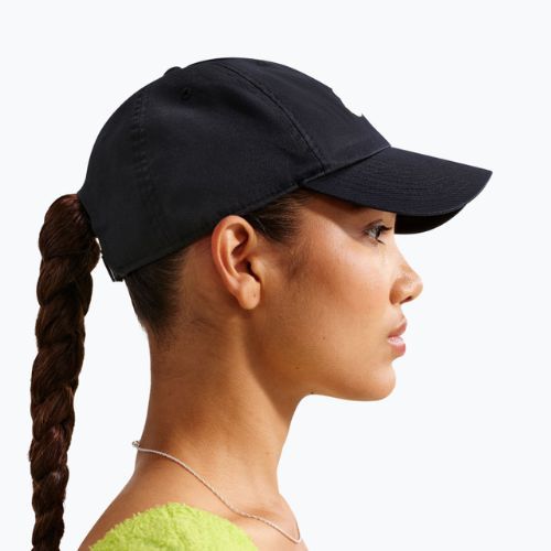 Кепка з козирком Nike Club Unstructured Futura Wash black/mean green