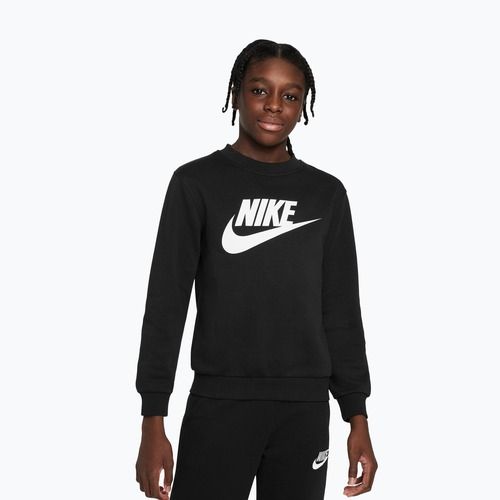 Кофта дитяча Nike Sportswear Club Fleece comet black/white