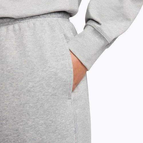 Шорти чоловічі Nike Club French Terry Flow dark grey heather/light smoke grey/white