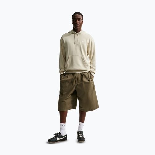 Кофта чоловіча Nike Club French Terry Pullover Hoodie light khaki/light khaki/white