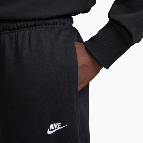 Штани чоловічі Nike Sportswear Club Knit Open-Hem black/white