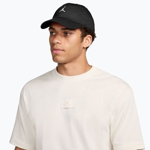 Кепка Jordan Club Unstructured Curved-Bill black/white