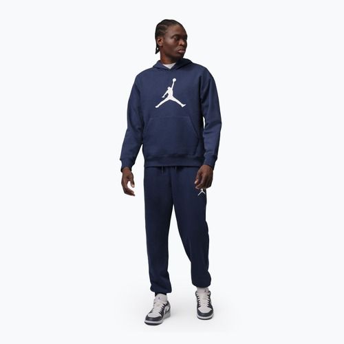 Кофта чоловіча Nike Jordan Pullover Hoodie midnight navy/white
