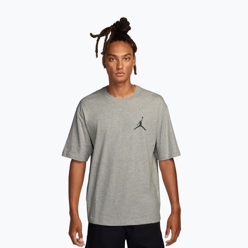 Футболка чоловіча  Jordan grey heather/black