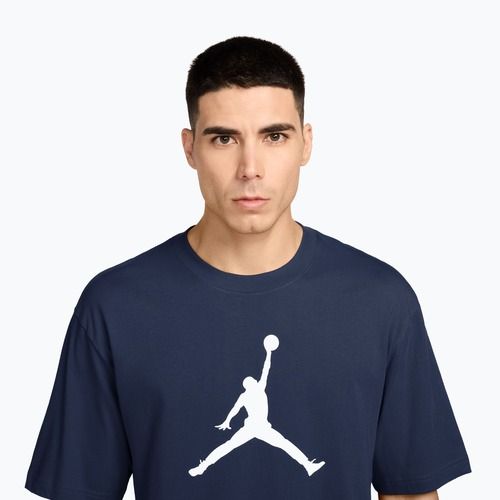 Футболка чоловіча  Jordan midnight navy/white