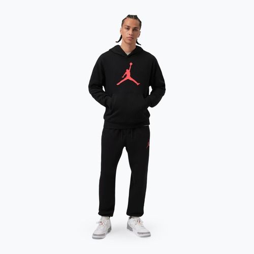 Штани чоловічі  Jordan black/gym red