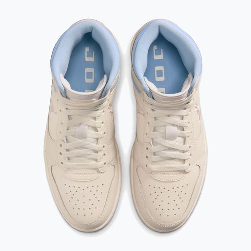 Кросівки жіночі Nike Jordan Court Connect Mid pale ivory/psychic blue/particle rose