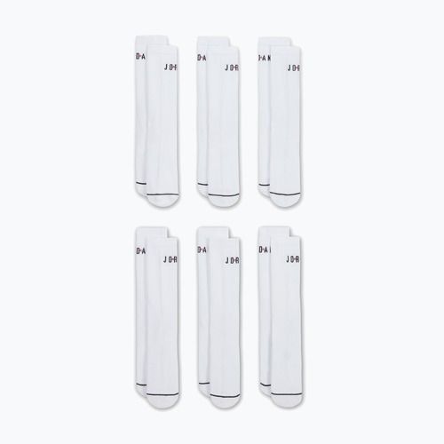 Шкарпетки Nike Jordan Everyday Crew 6 пар white/gym red/black