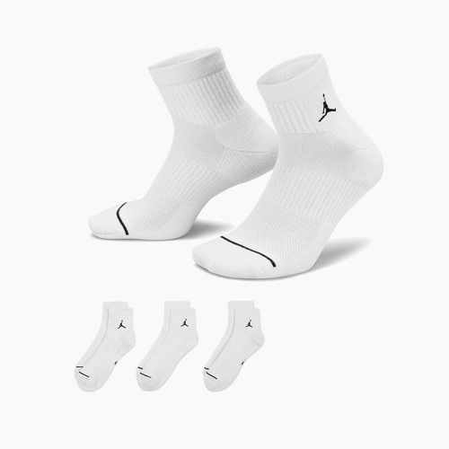 Шкарпетки Nike Jordan Everyday Ankle 3 пари white/black
