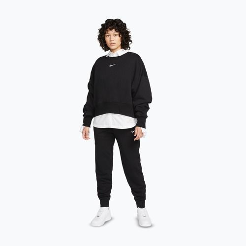 Кофта жіноча Nike Sportswear Phoenix Fleece Oversized black/sail