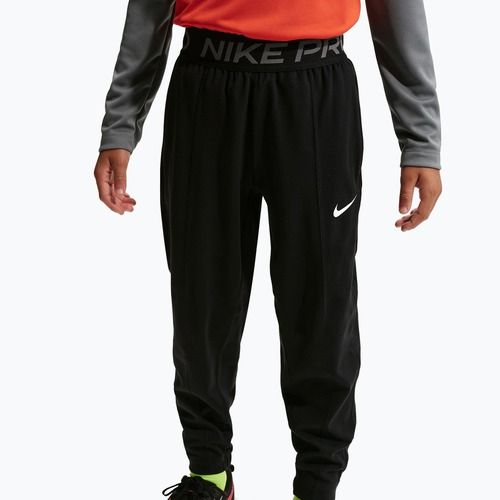Штани дитячі Nike Pro Dri-Fit black/smoke grey/white