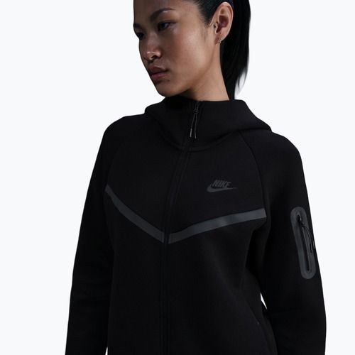 Кофта жіноча Nike Sportswear Tech Fleece Windrunner black/black