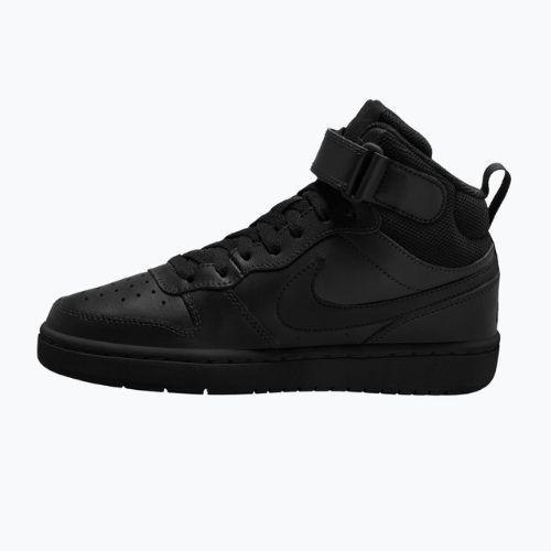 Дитяче взуття Nike Court Borough Mid 2 black/black/black
