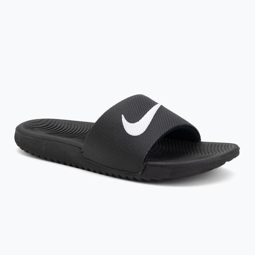 Шльопанці дитячі Nike Kawa black/white