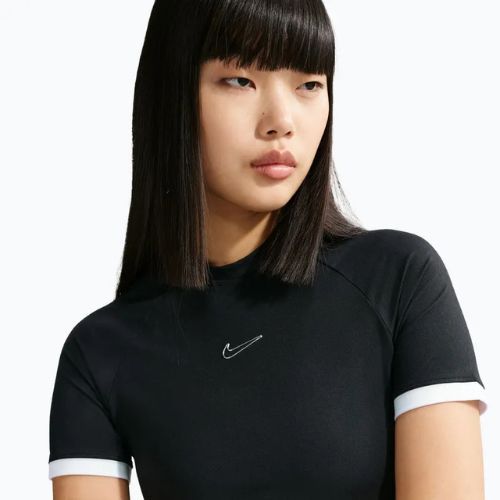 Футболка жіноча Nike Gloss Fitted Top black