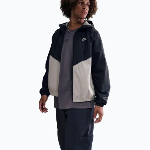 Куртка чоловіча Nike Windrunner black/cream Ii/cream Ii