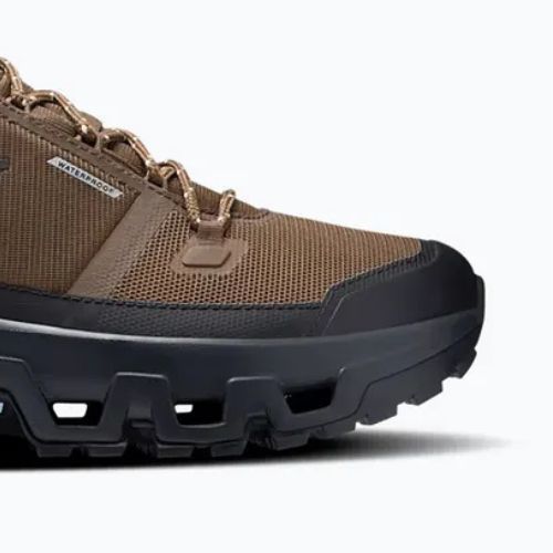 Черевики туристичні чоловічі On Cloudrock Mid Waterproof earth/black
