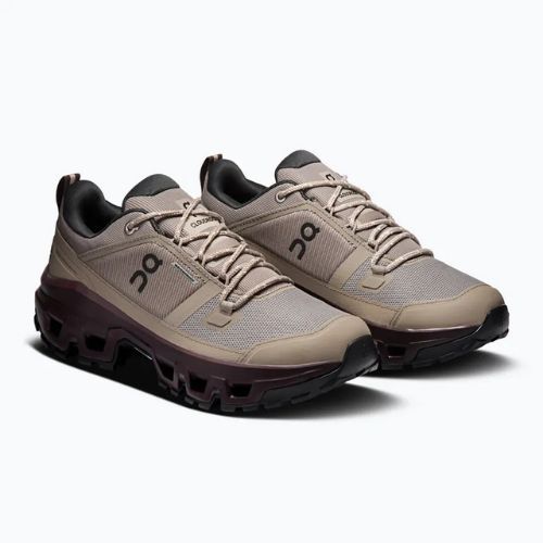 Кросівки жіночі On Cloudrock Low Waterproof cinder/ox