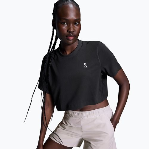 Футболка для тренувань жіноча On Train-T Crop black