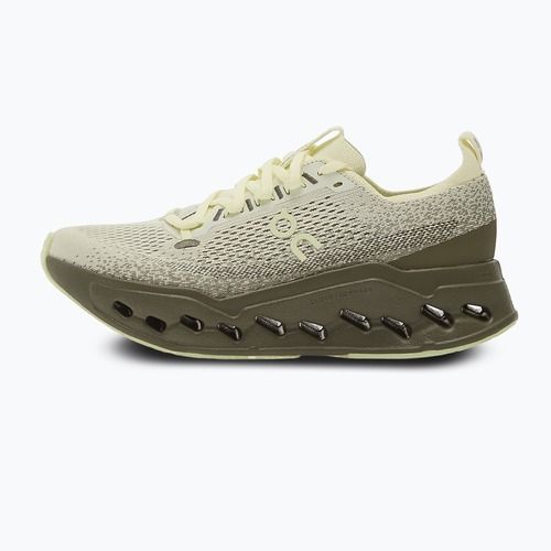 Кросівки для бігу жіночі On Cloudsurfer Max seedling/olive