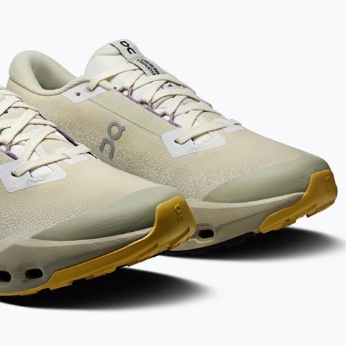 Кросівки для бігу жіночі On Running Cloudsurfer Trail 2 Waterproof ghost/chalk