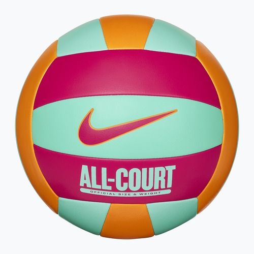 М'яч волейбольний Nike All Court Volleyball bright ceramic/bleached turq/rush pink розмір 5