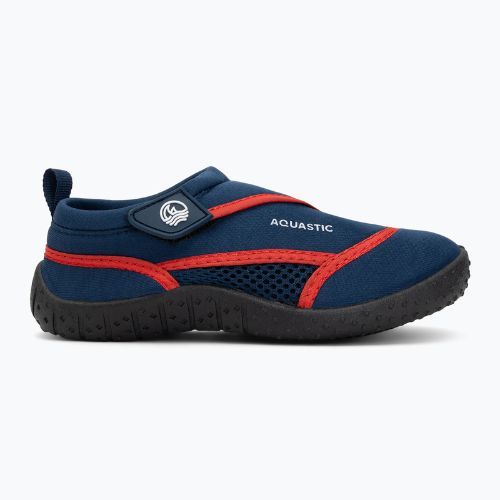 Аквашузи дитячі AQUASTIC Nino navy blue/red