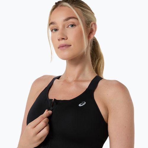 Бюстгальтер для тренувань ASICS Road Combination Zip performance black