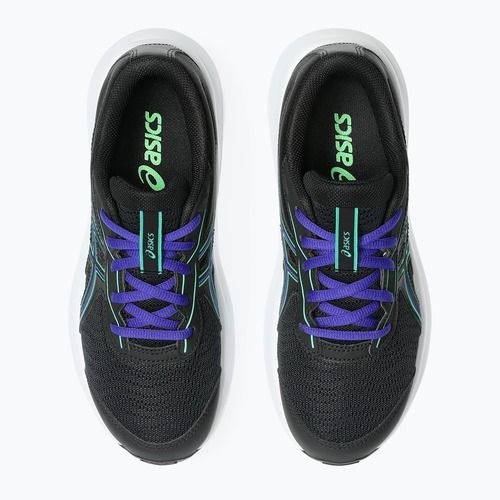 Кросівки для бігу дитячі ASICS Contend 9 GS black/vital green