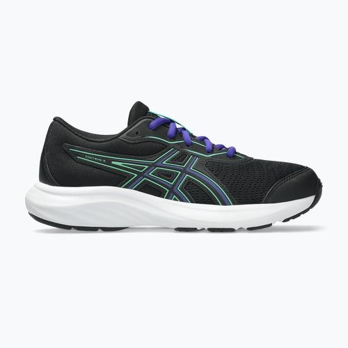 Кросівки для бігу дитячі ASICS Contend 9 GS black/vital green