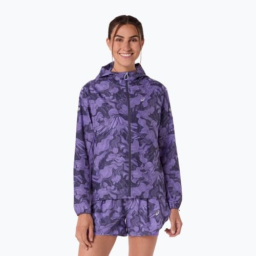 Куртка для бігу жіноча ASICS Fujitrail Packable amethyst