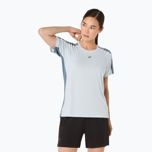 Футболка для бігу жіноча ASICS Fujitrail Elite Top cool grey/ironclad