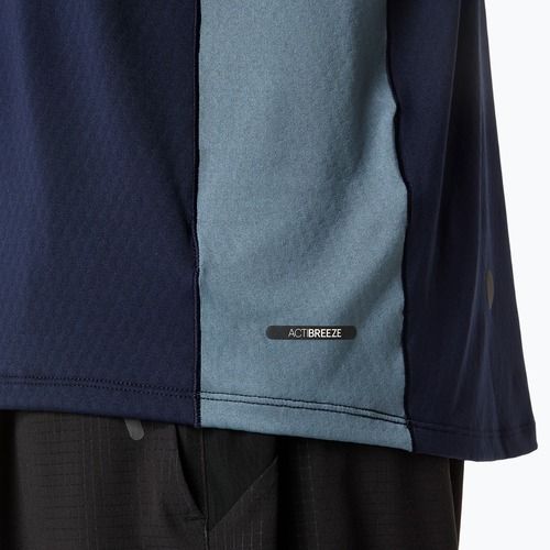 Футболка для бігу чоловіча ASICS Fujitrail Elite SS Top midnight/ironclad