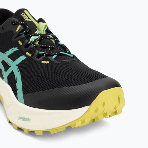 Кросівки для бігу чоловічі ASICS Fuji Lite 6 black/aurora green