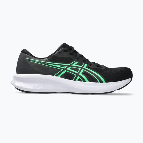Кросівки для бігу чоловічі ASICS Patriot 14 black/vital green