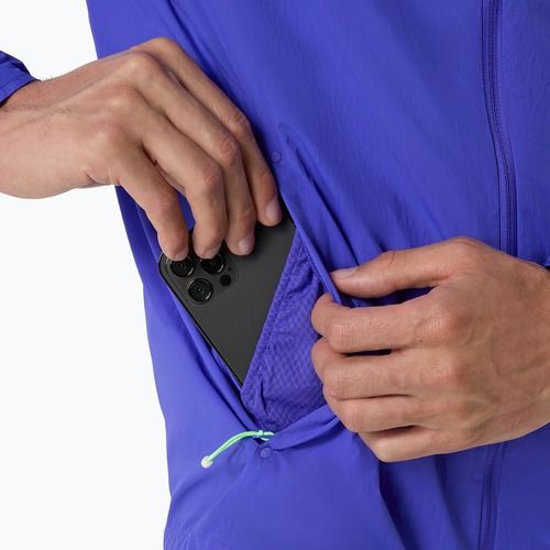 Чоловіча бігова футболка ASICS  Road All Over Print Singlet cobalt burst/illuminate green