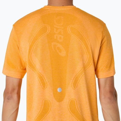 Чоловіча бігова лонгслівка ASICS Road Seamless LS yamabuki