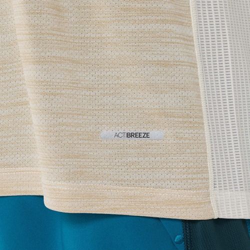 Футболка для бігу чоловіча ASICS Road cream