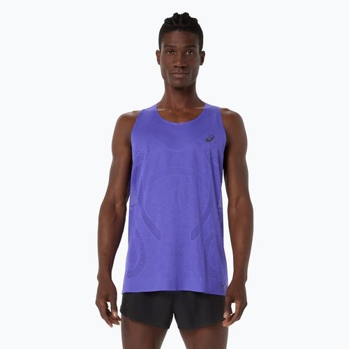 Футболка для бігу чоловіча ASICS Metarun Singlet cobalt burst