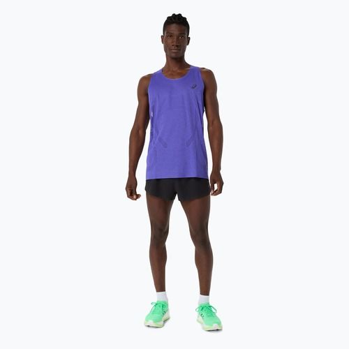 Футболка для бігу чоловіча ASICS Metarun Singlet cobalt burst