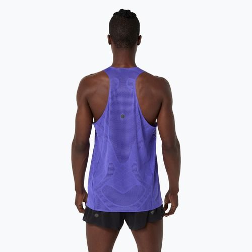 Футболка для бігу чоловіча ASICS Metarun Singlet cobalt burst